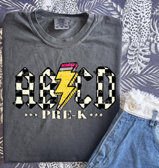 ABCD checker grade levels Tee/Sweatshirt