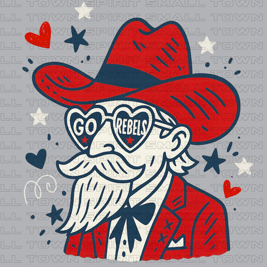 Go Rebels Doodle Tee/Sweatshirt