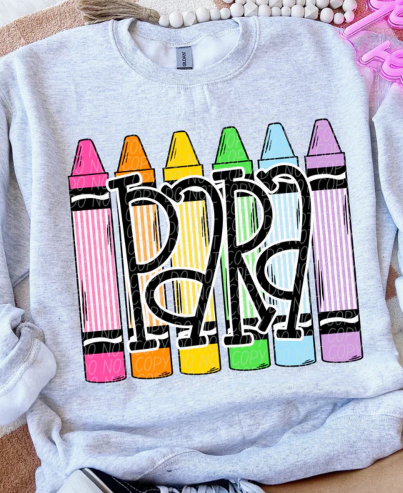 Grade Level crayons Tee/Sweatshirt