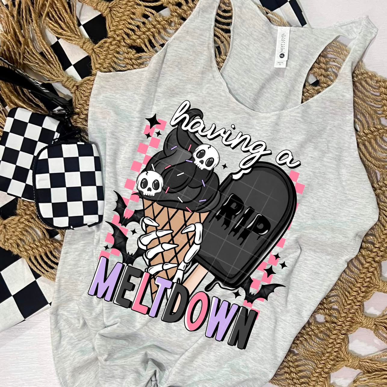 Having a meltdown tee/tank