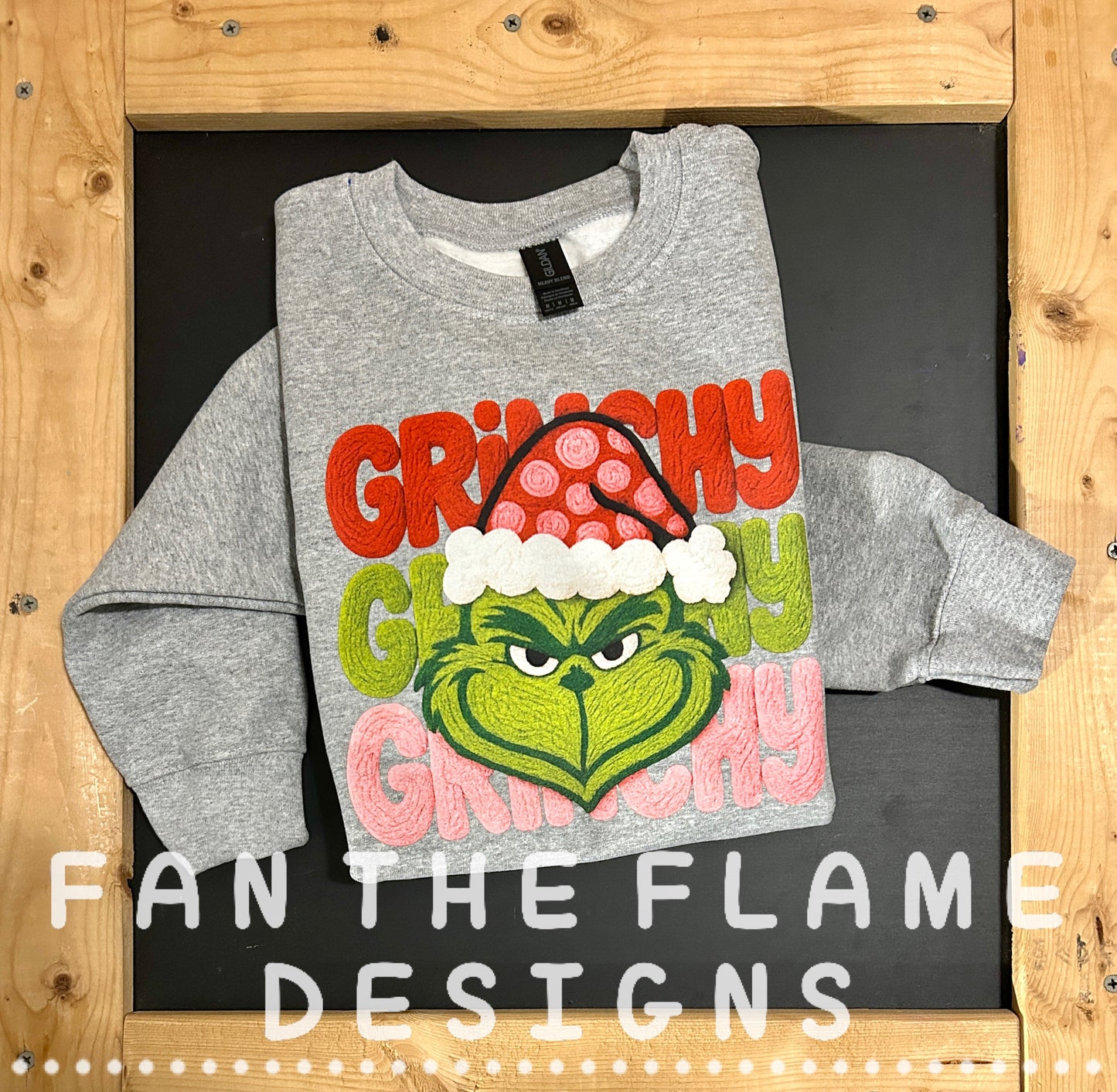 Stacked Grinch Tee/Sweatshirt