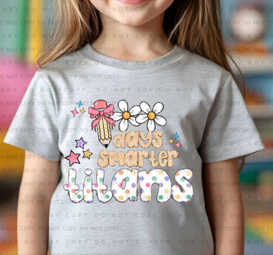 100 Days Smarter tee/sweatshirt