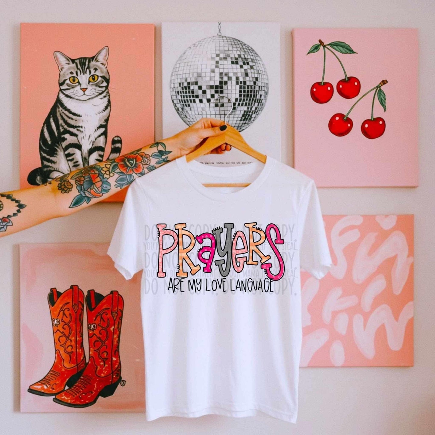 Prayers are my love language Tee/Sweatshirt