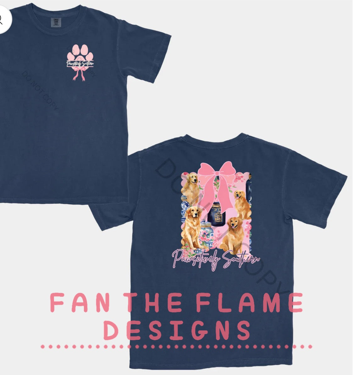 Pawsitivly Southern tee/sweatshirt