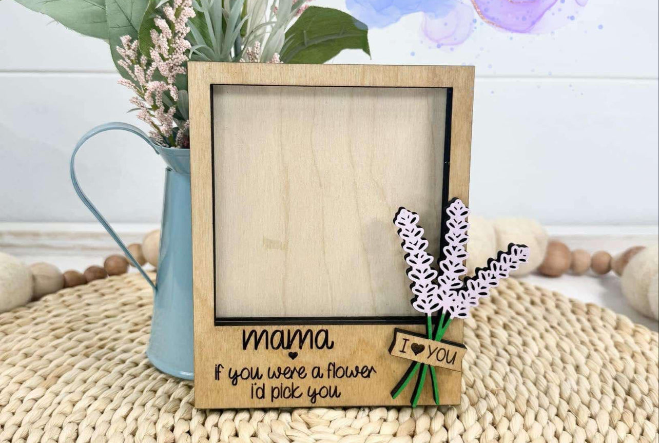 Handmade Mama Photo Frame/Magnet