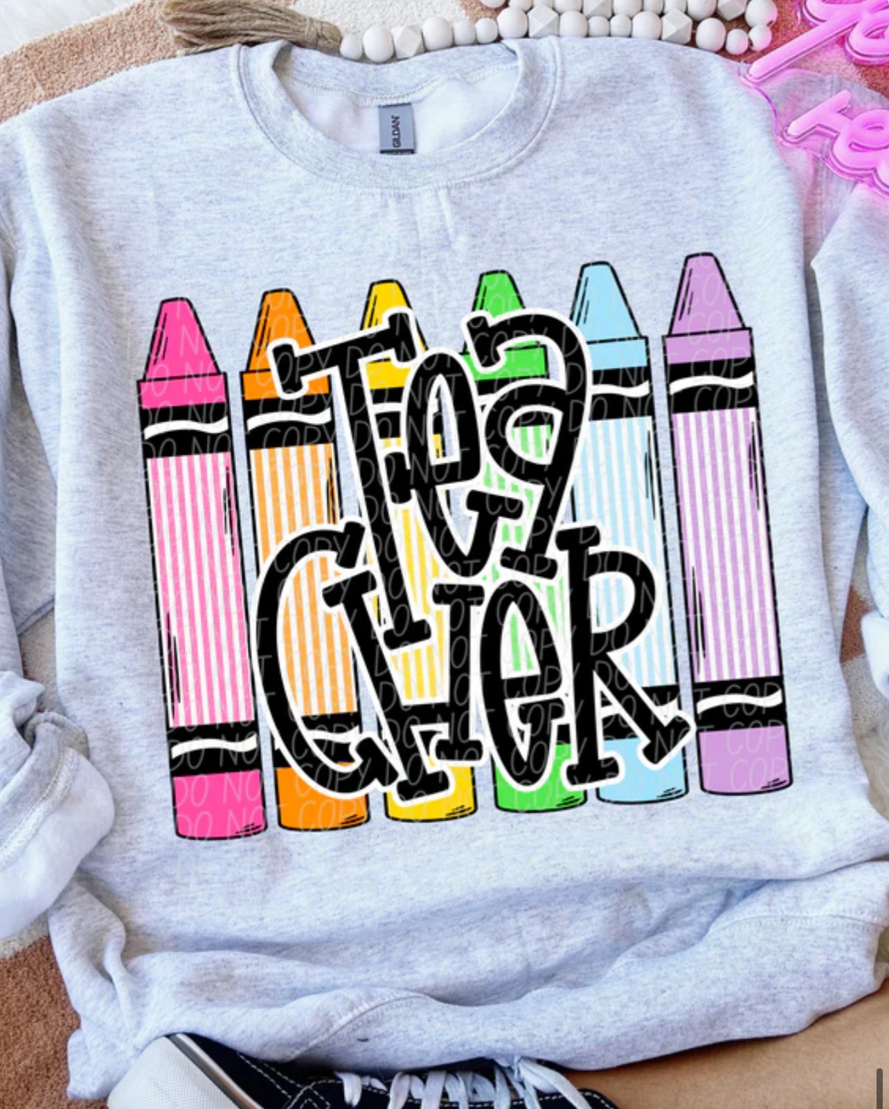 Grade Level crayons Tee/Sweatshirt