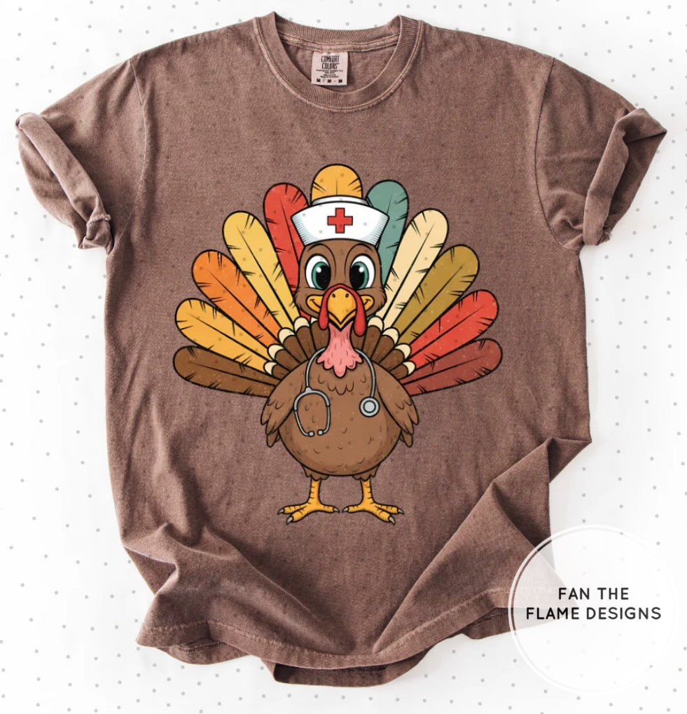 Turkey Nurse Short/Long/Sweatshirt