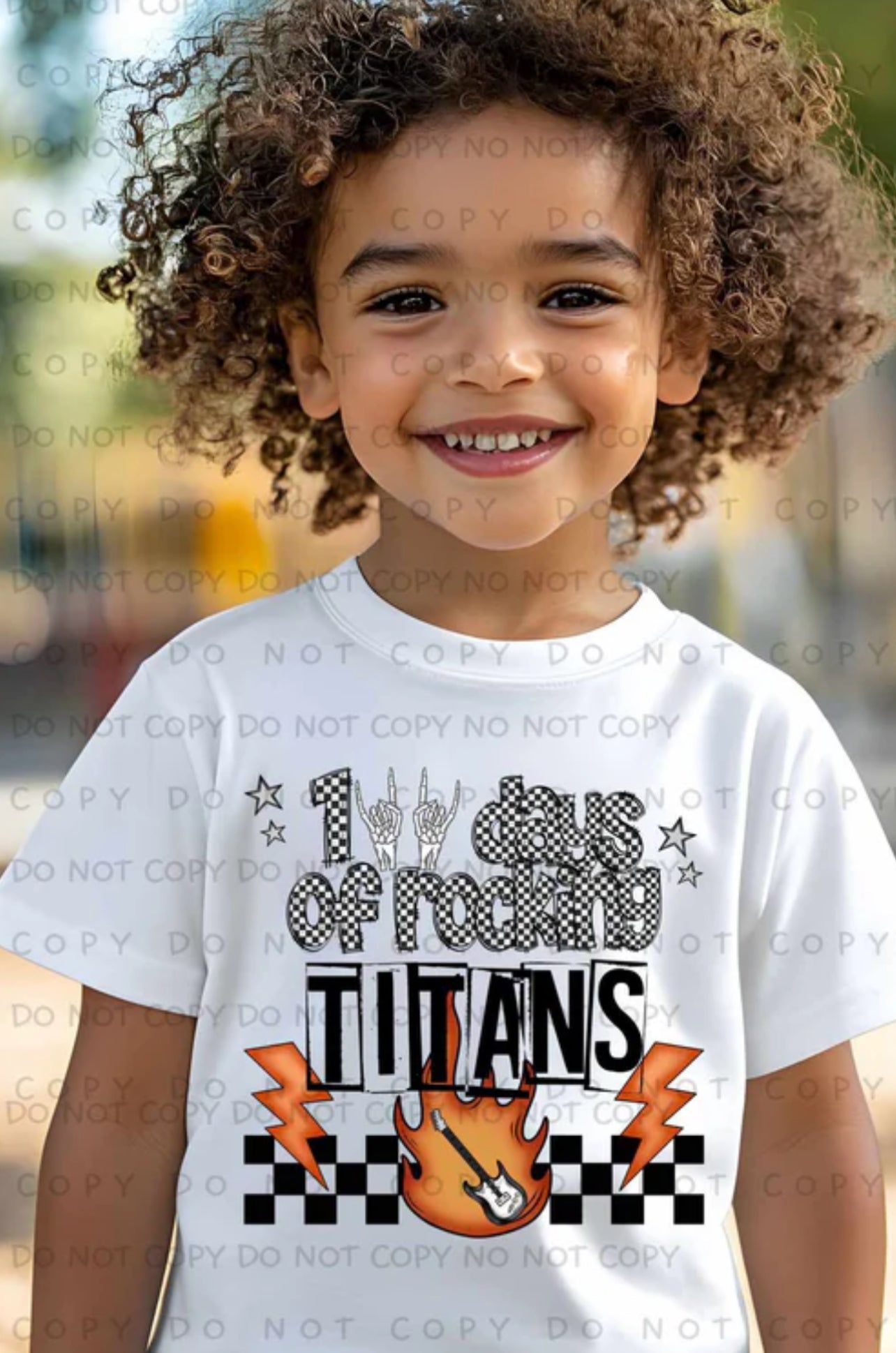 100 Days of Rocking tee/sweatshirt