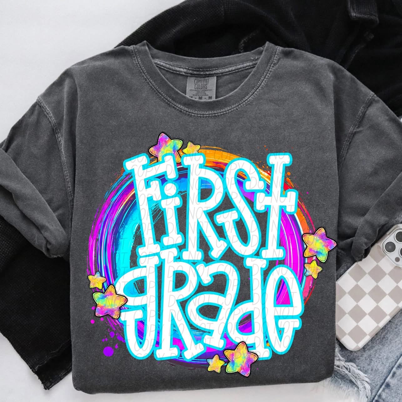 Whimsical Teacher/Grade Level tee/sweatshirt