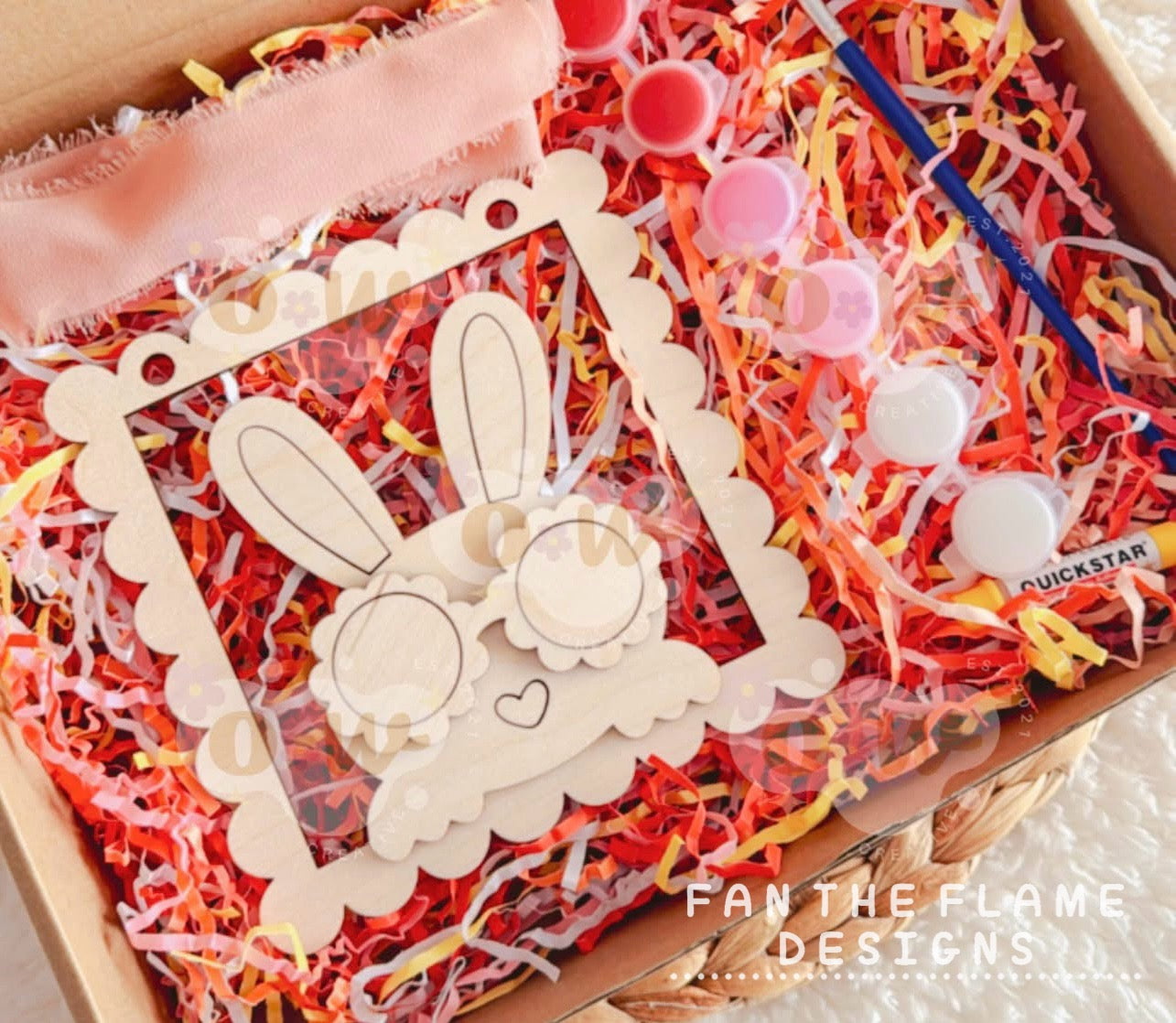Wooden Easter Bunny DIY Kit