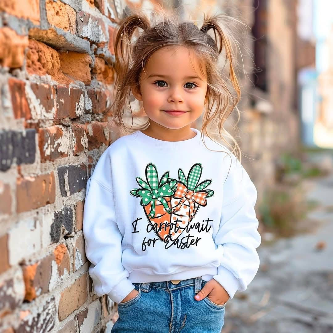 I carrot wait for Easter tee/sweatshirt