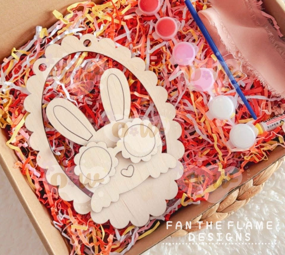 Wooden Easter Bunny DIY Kit
