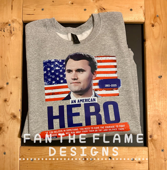 An American Hero Tribute Tee/Sweatshirt