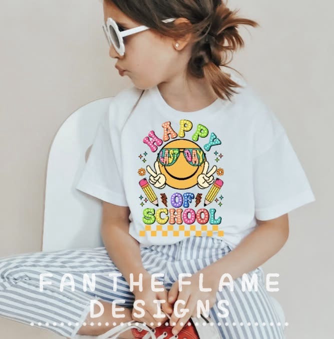 Happy last day of school tee/tank