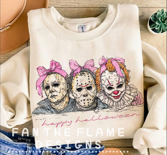 Horror Bows Tee/Sweatshirt