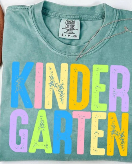 Colorful Grunge Grade Levels Tee/Sweatshirt