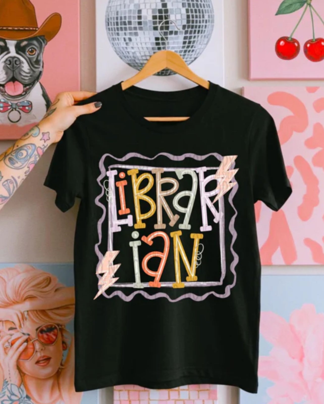 School Doodle Stamp tee/sweatshirt