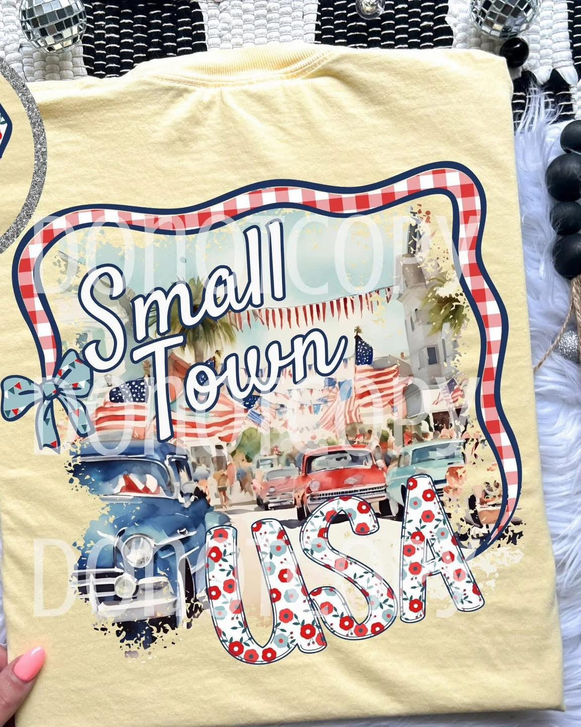Small Town USA tee/tank