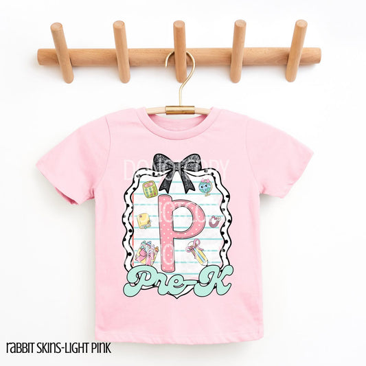 Grade Level frame with black bow Tee/Sweatshirt