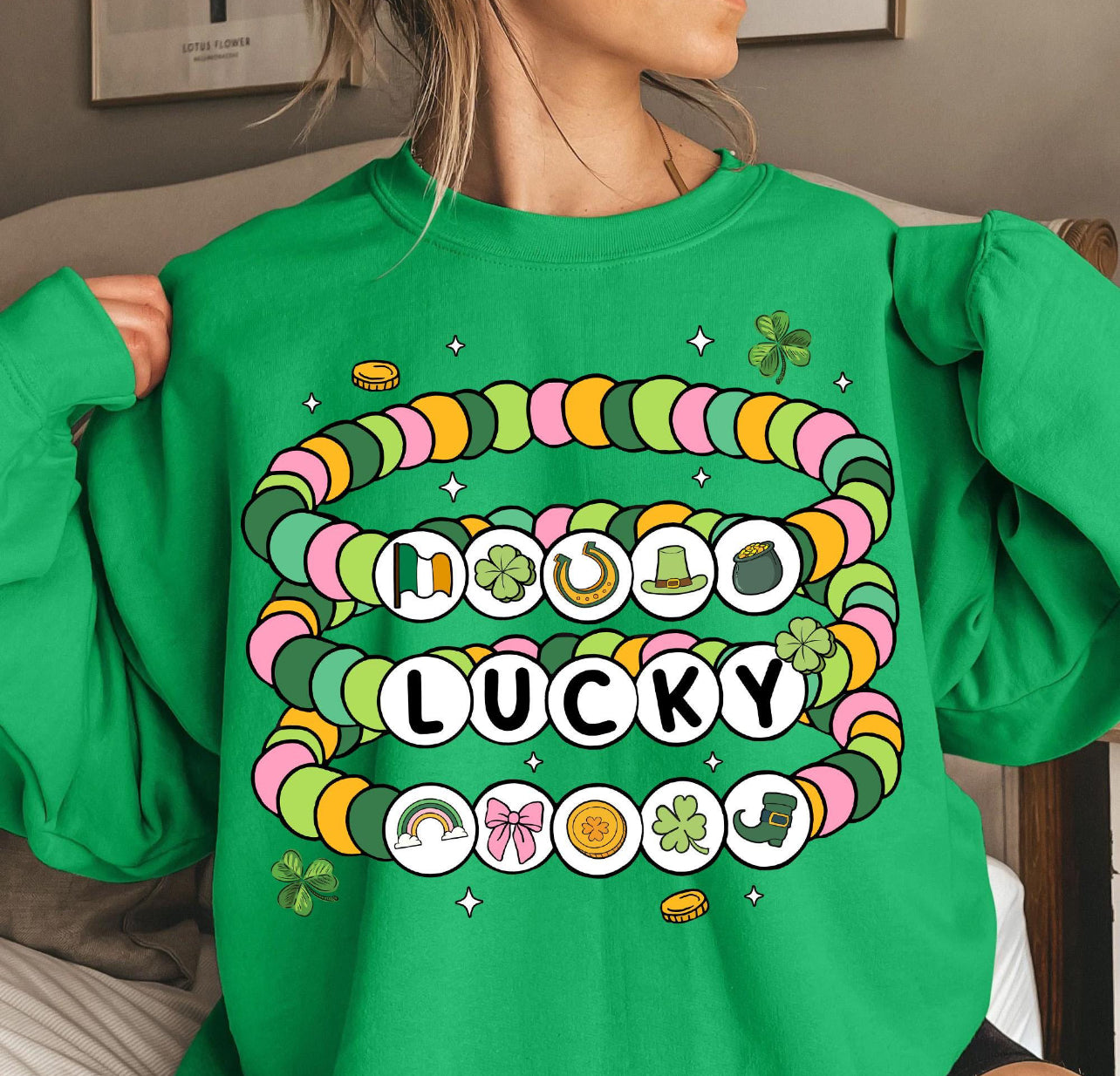 St. Patrick’s Day Friendship Bracelet tee/sweatshirt