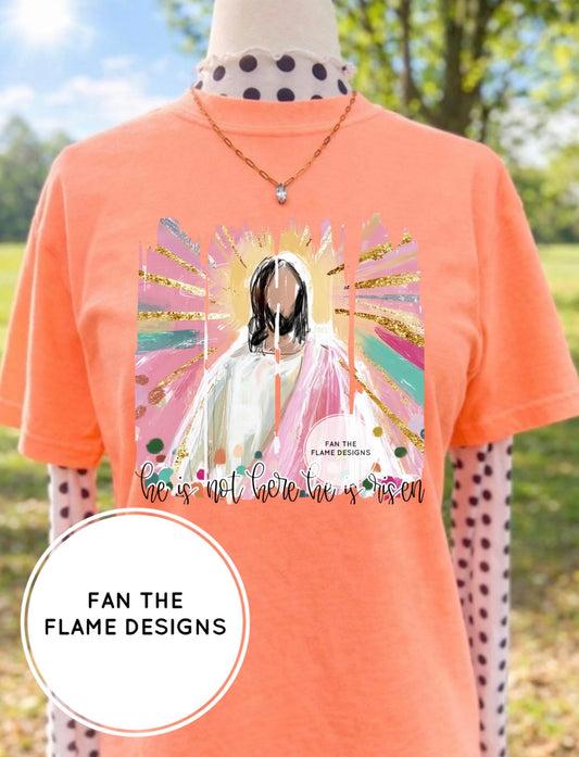 Brushstroke He is not here Short/Long/Sweatshirt