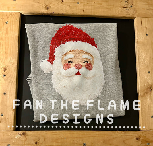 Santa realistic yarn Tee/Sweatshirt