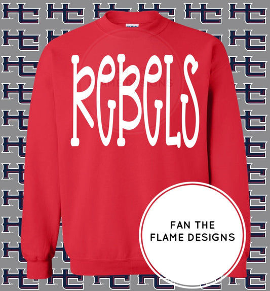 Fun Rebels oversized Mascot Short/Long/Sweatshirt