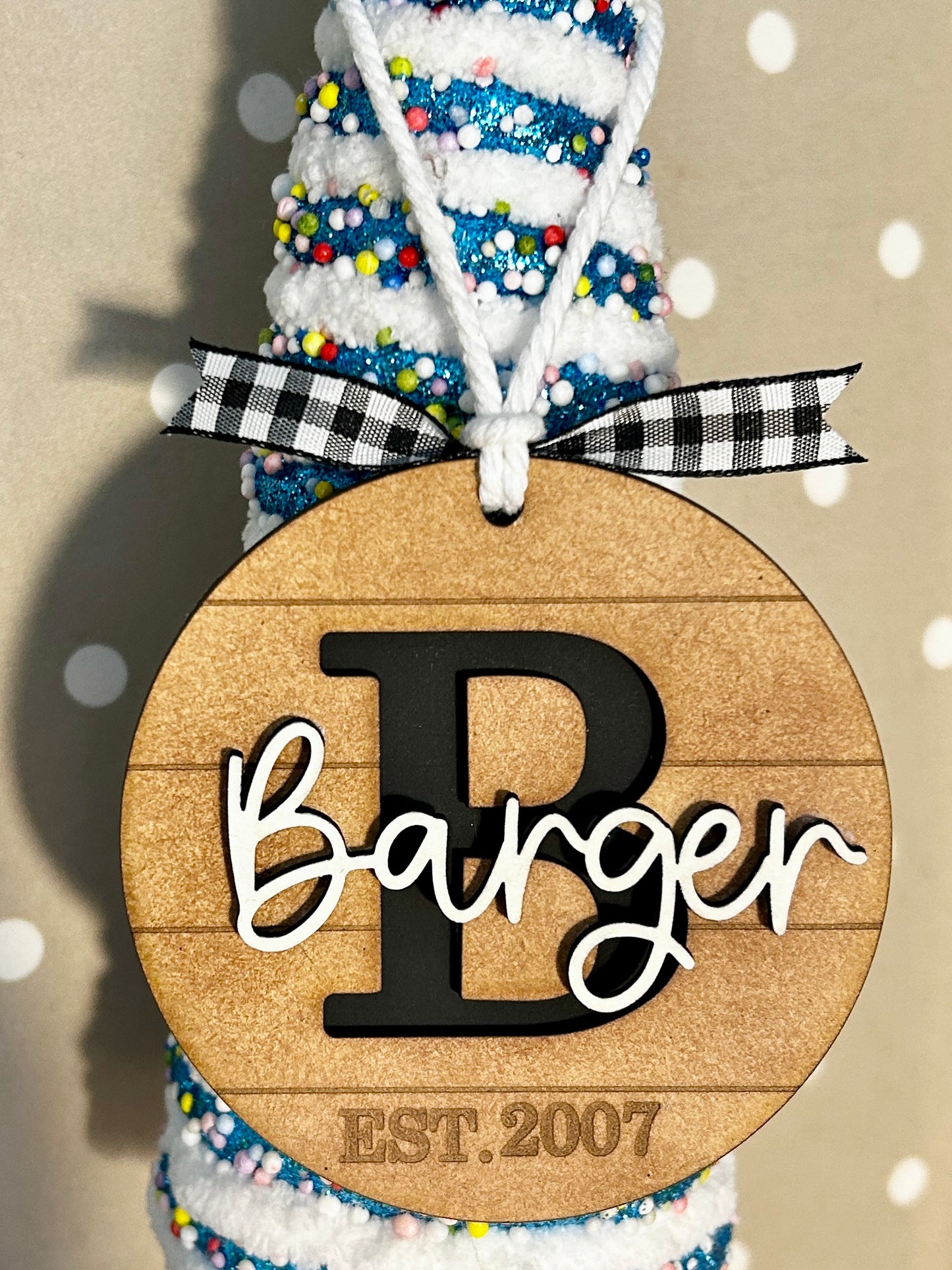 Personalized Family Ornament