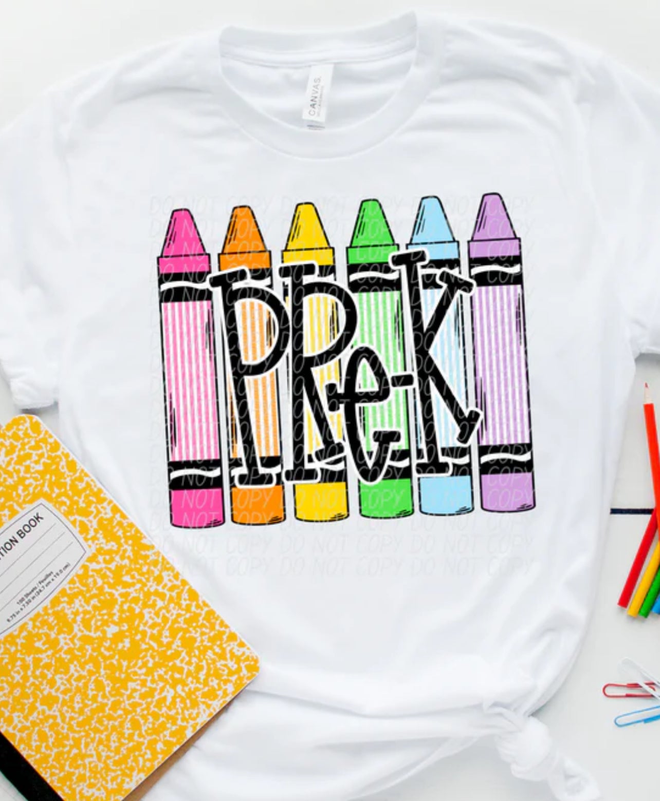 Grade Level crayons Tee/Sweatshirt