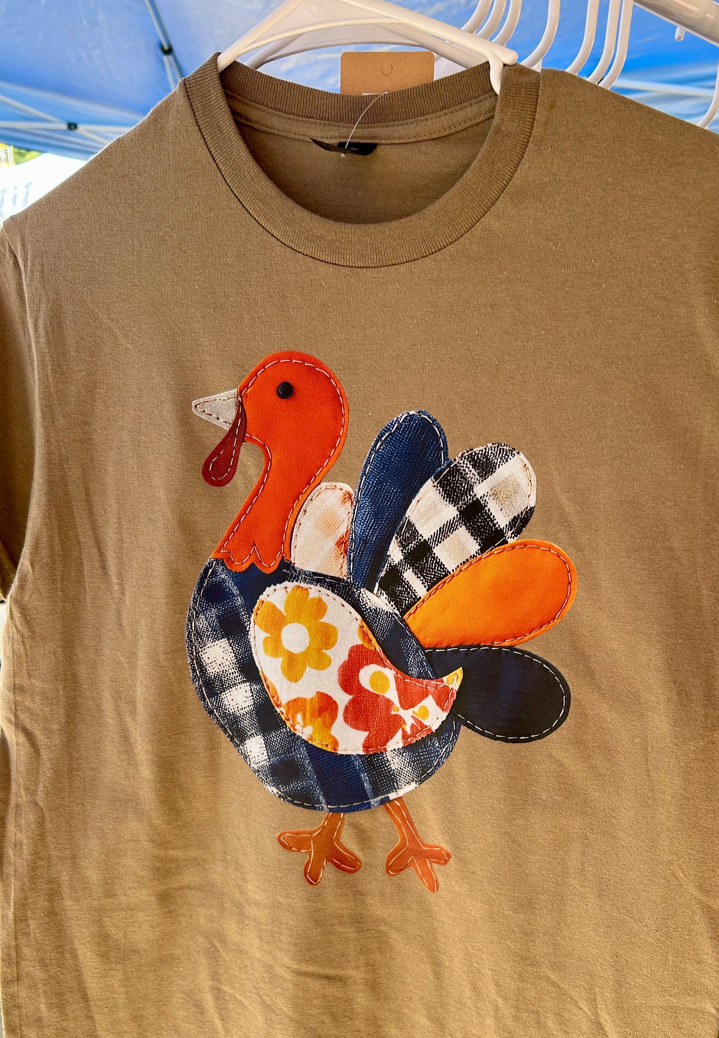 Patchwork Turkey Tee