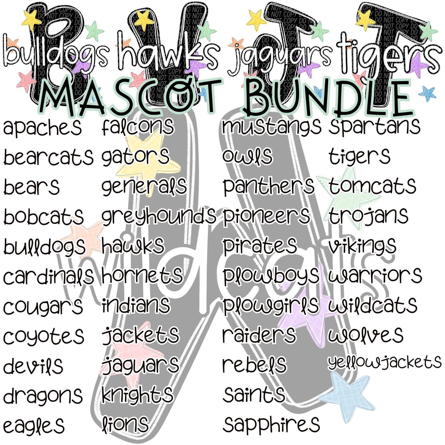 Star Spirit Mascot Short/Long/Sweatshirt