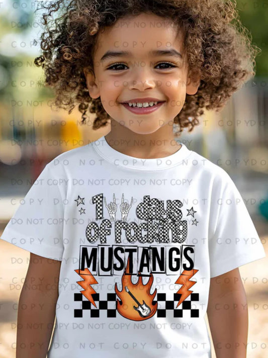 100 Days of Rocking tee/sweatshirt