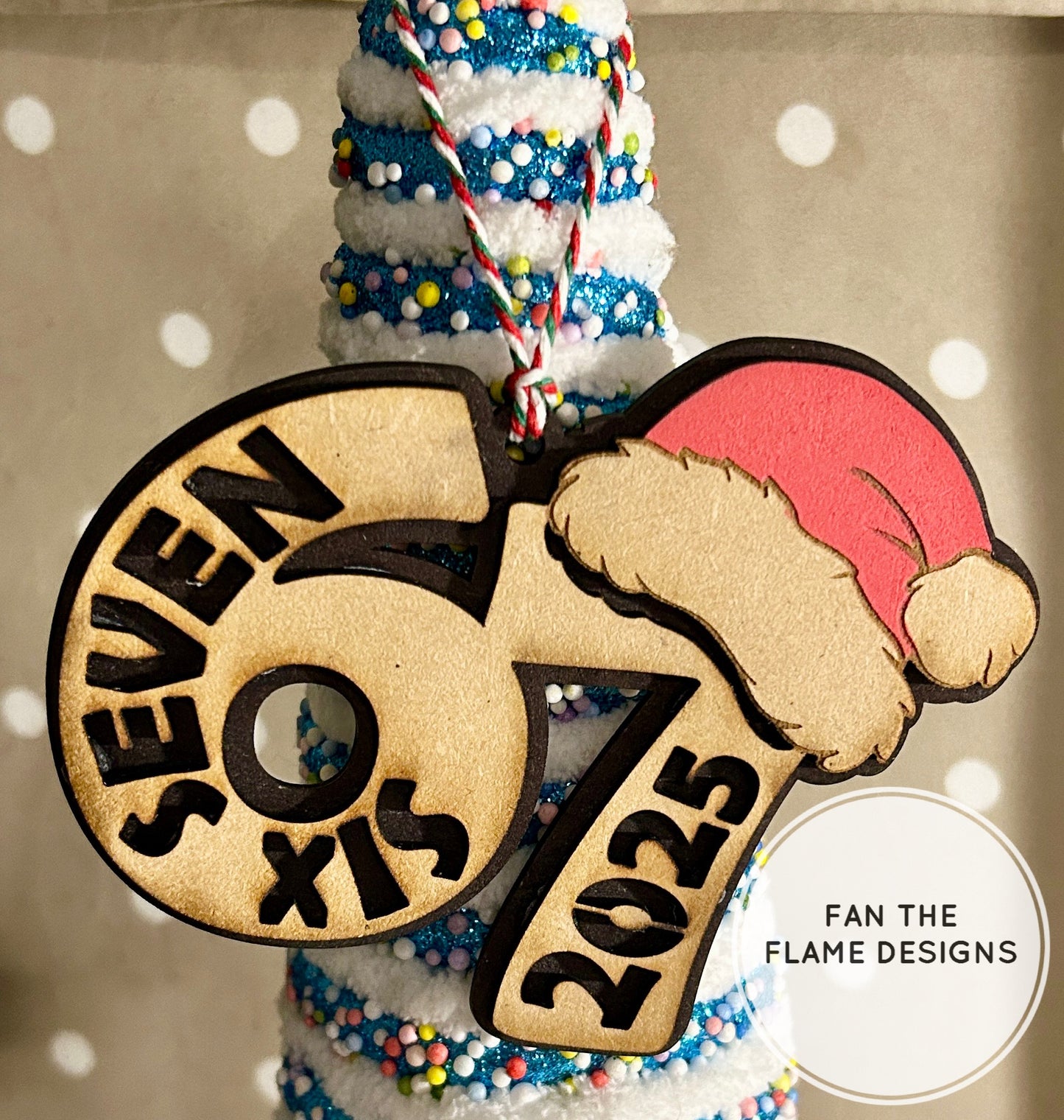 6/7 Personalized Ornament