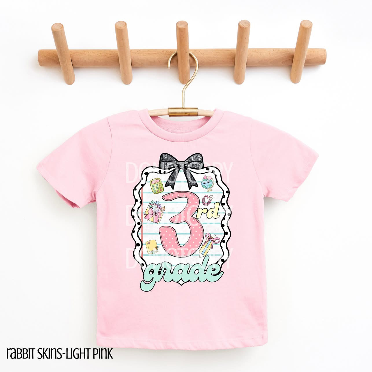 Grade Level frame with black bow Tee/Sweatshirt