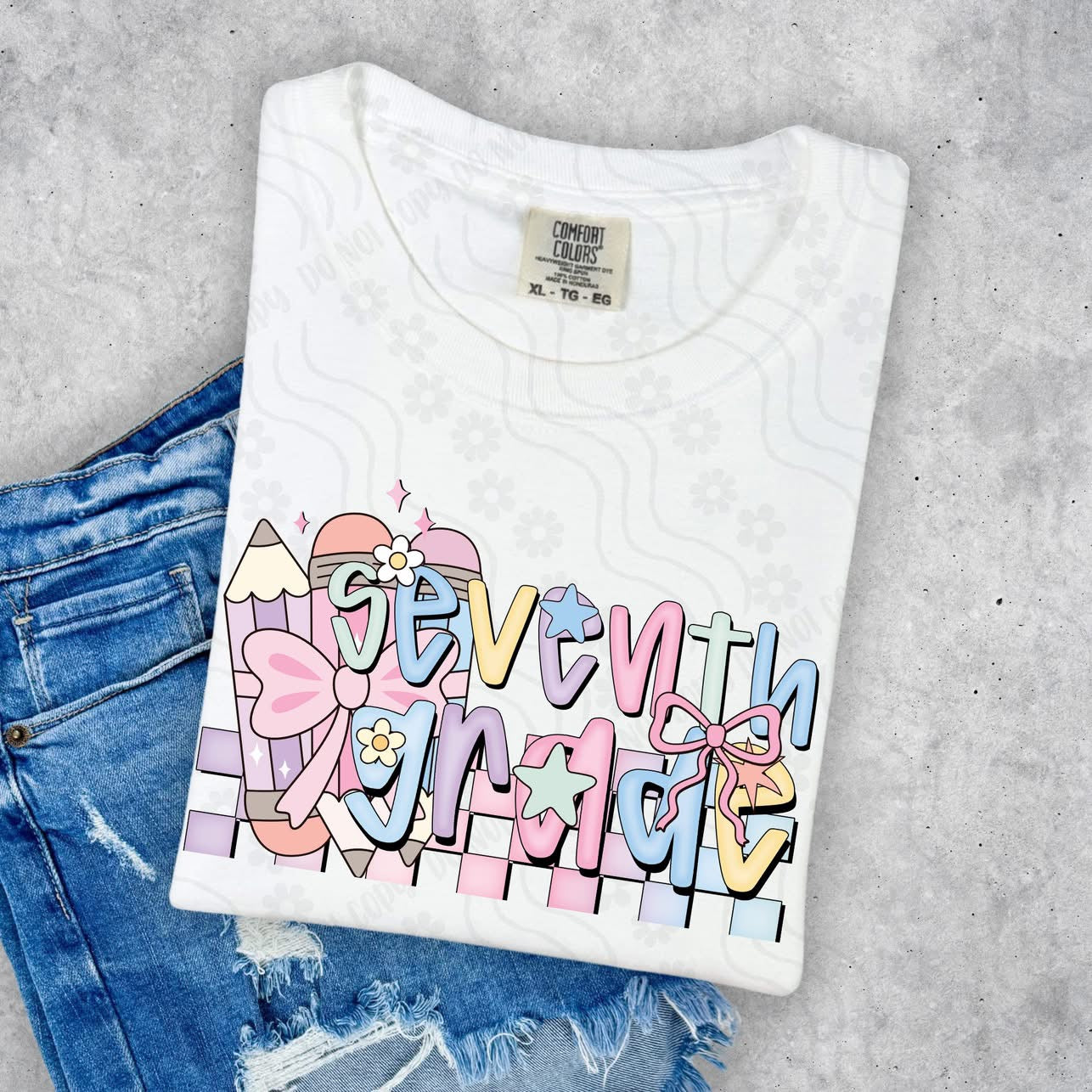 Grade Level preppy with pencils Tee/Sweatshirt