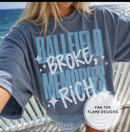 Ballfield Broke, Memories Rich