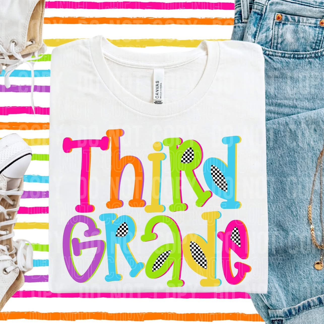 Bold Grade Levels Tee/Sweatshirt