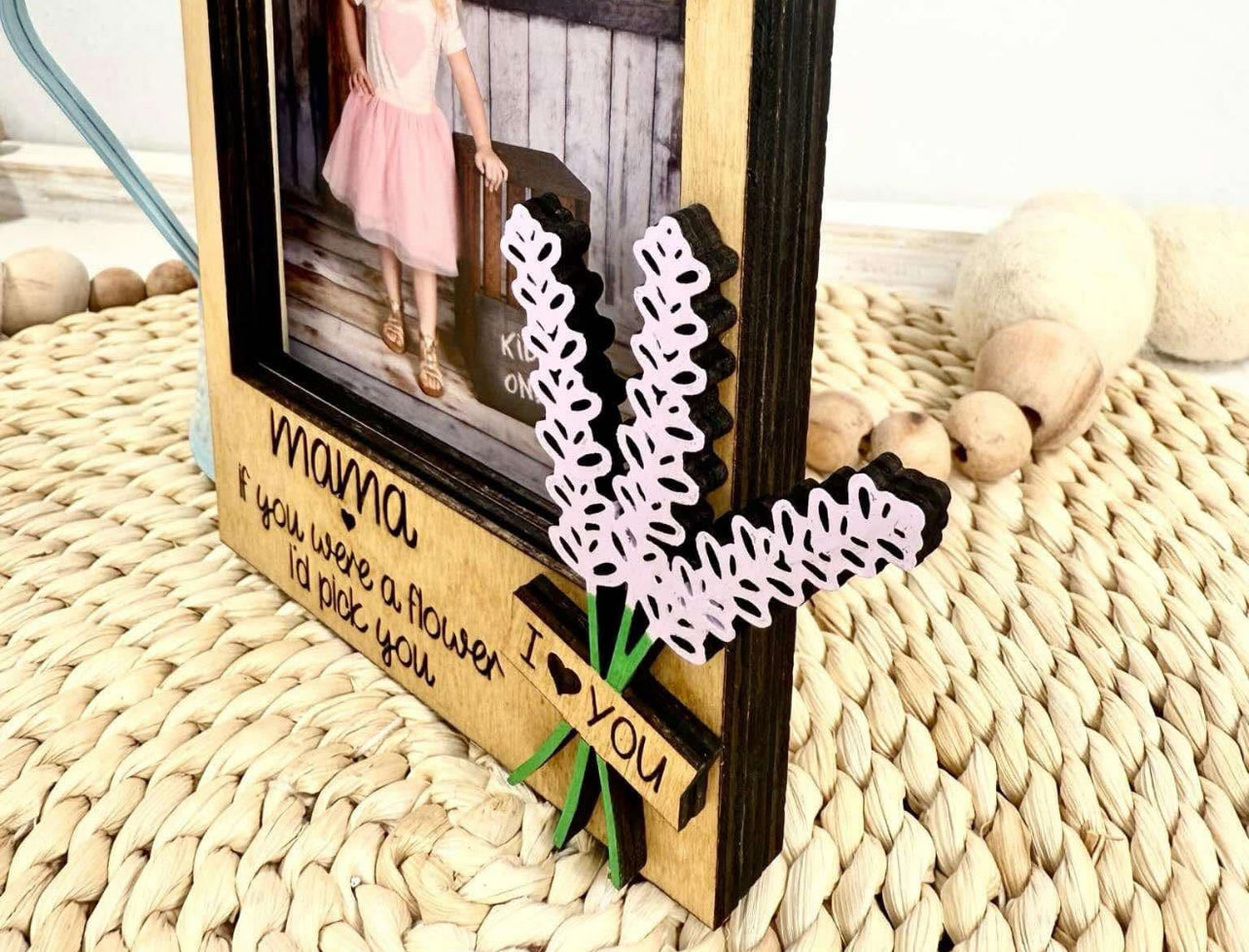 Handmade Mama Photo Frame/Magnet