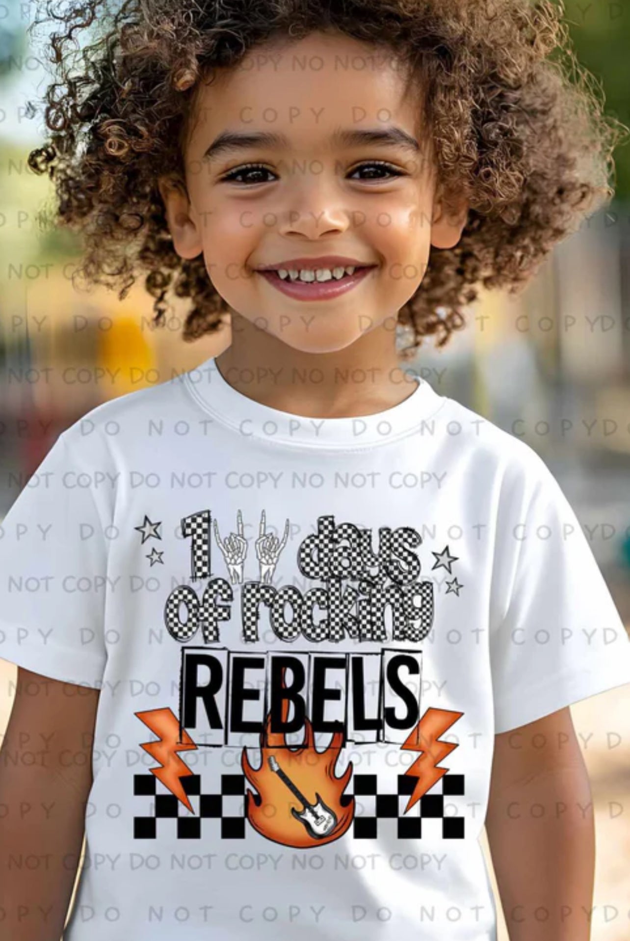 100 Days of Rocking tee/sweatshirt