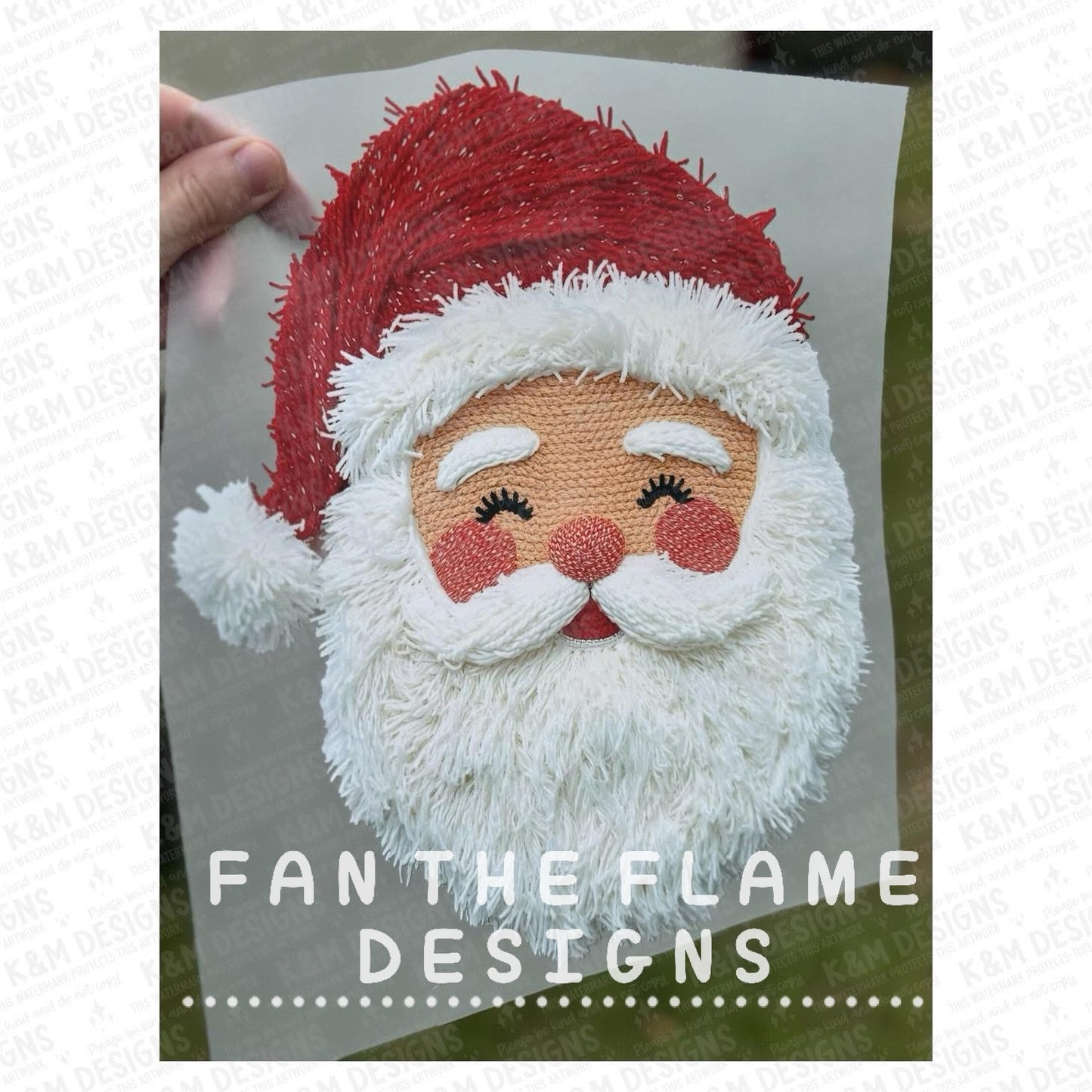 Santa realistic yarn Tee/Sweatshirt