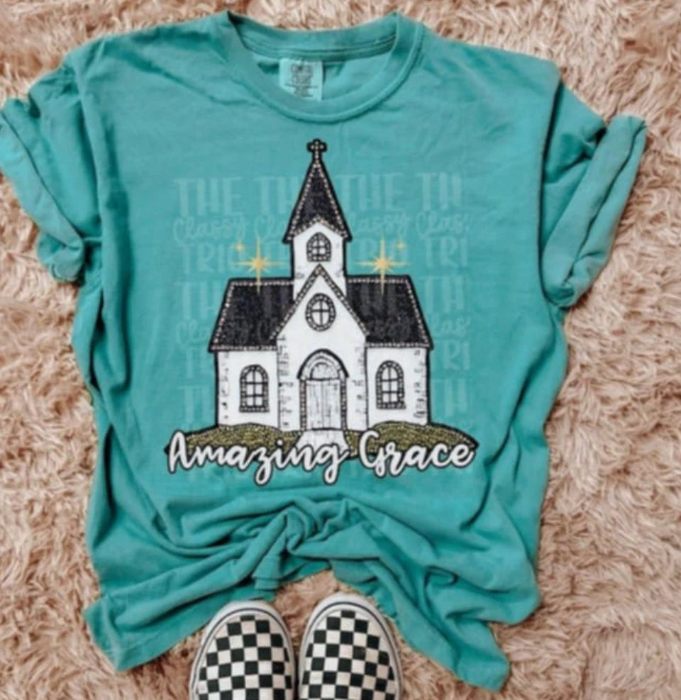 Amazing grace church tee/sweatshirt