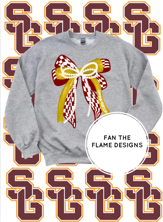 Spring Garden Team Spirit Bow Short/Long/Sweatshirt