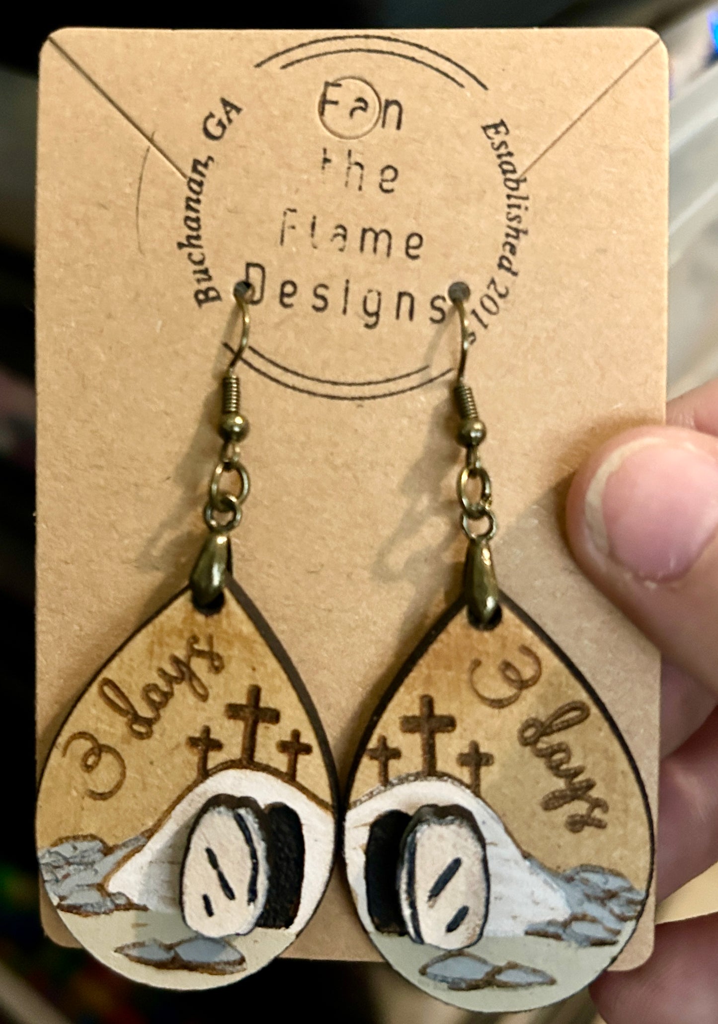 3 Days Handmade Dangle Earrings