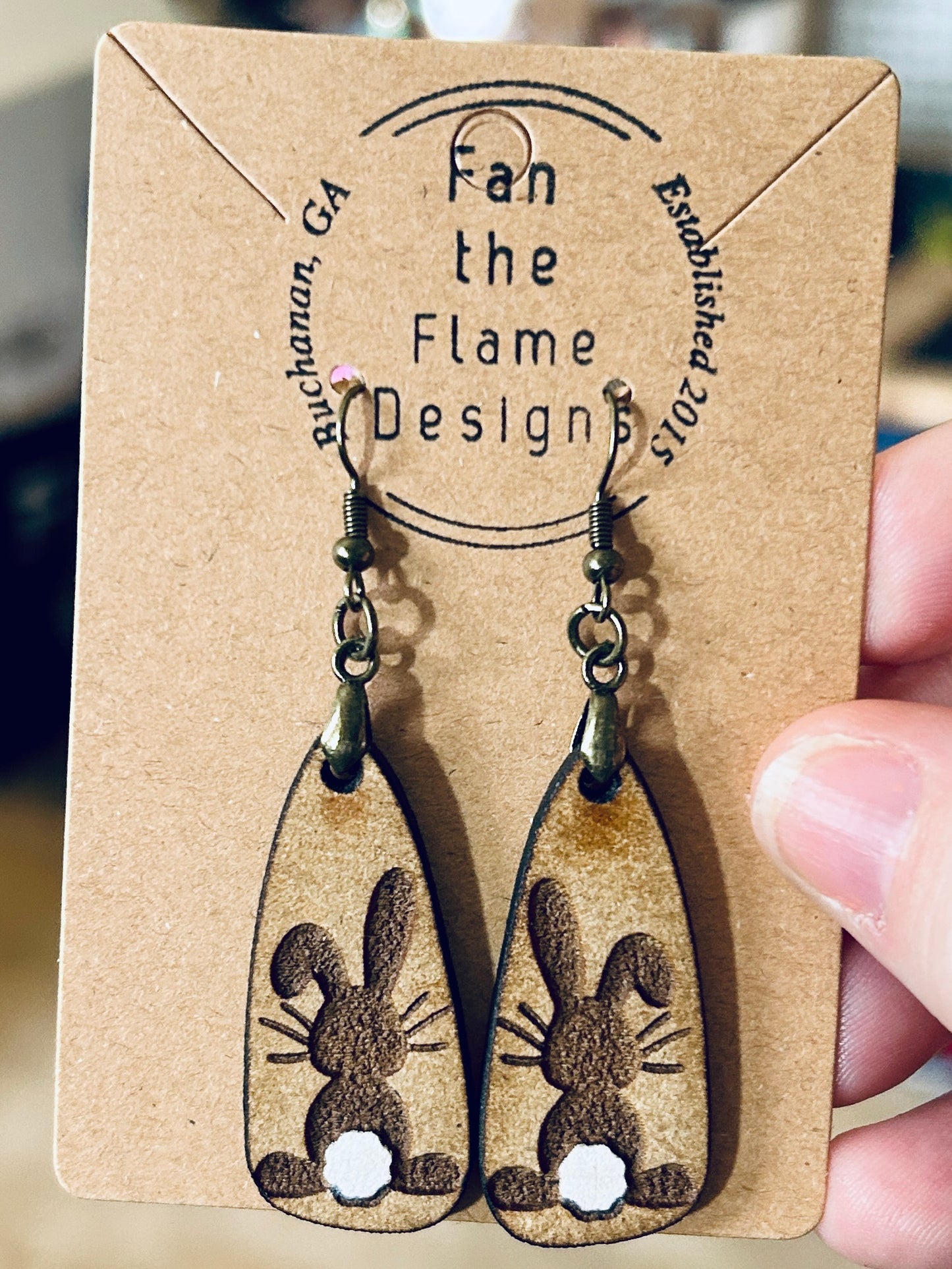 Bunny Dangle Earrings