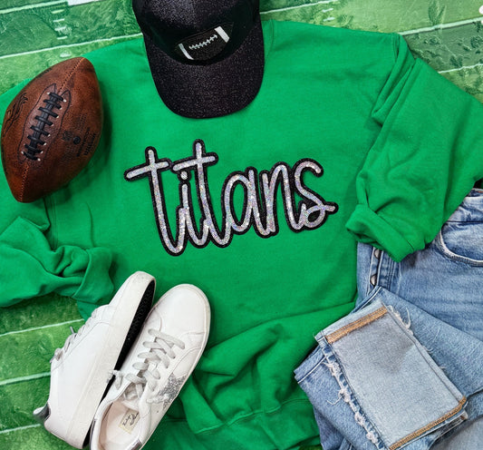 Titans Sequin Patch sweatshirt