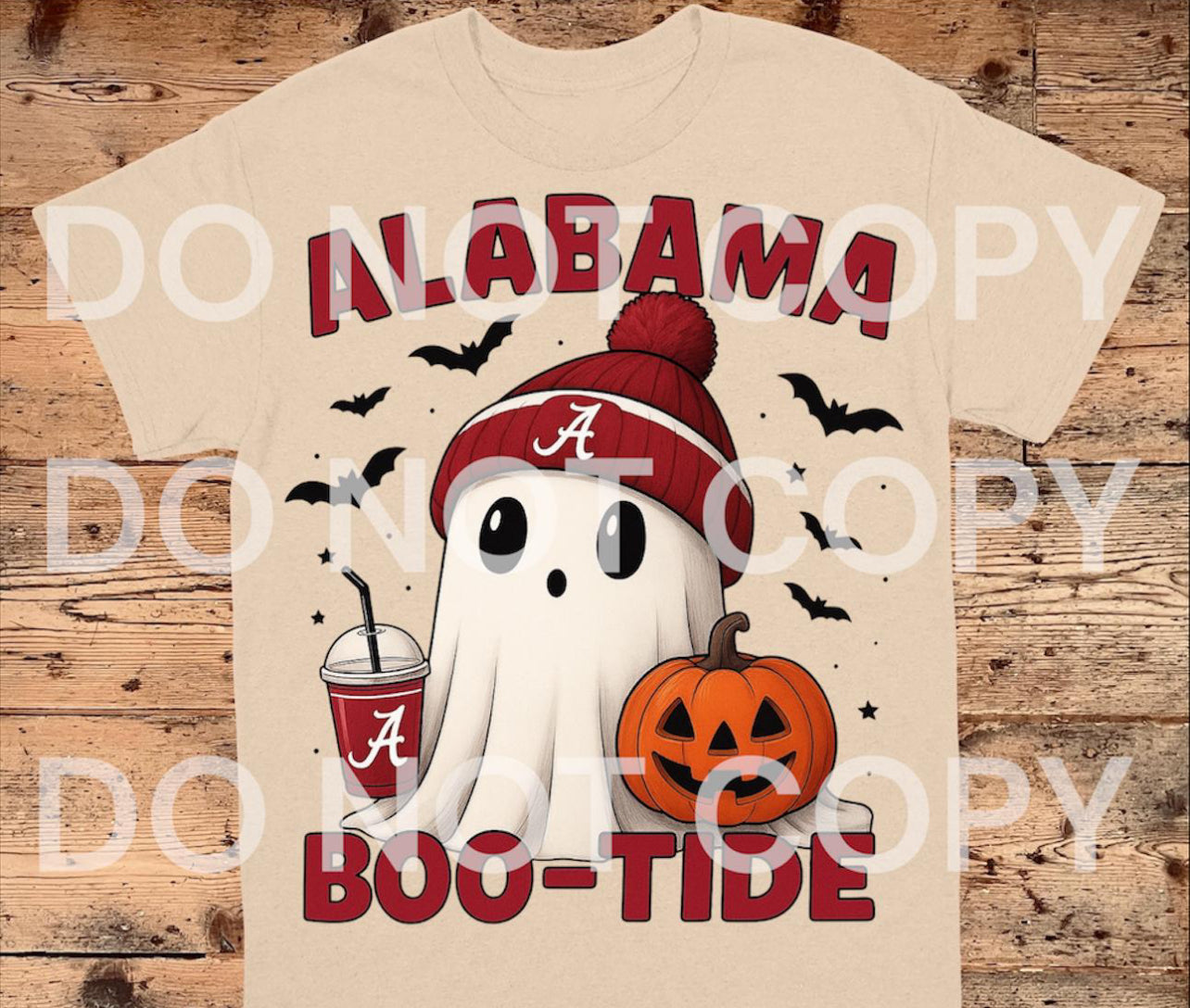 Alabama Boo-Tide DTF Print