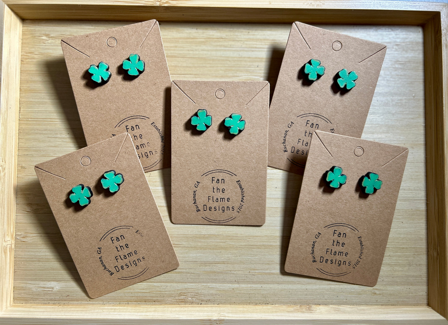 Clover Handmade Stud