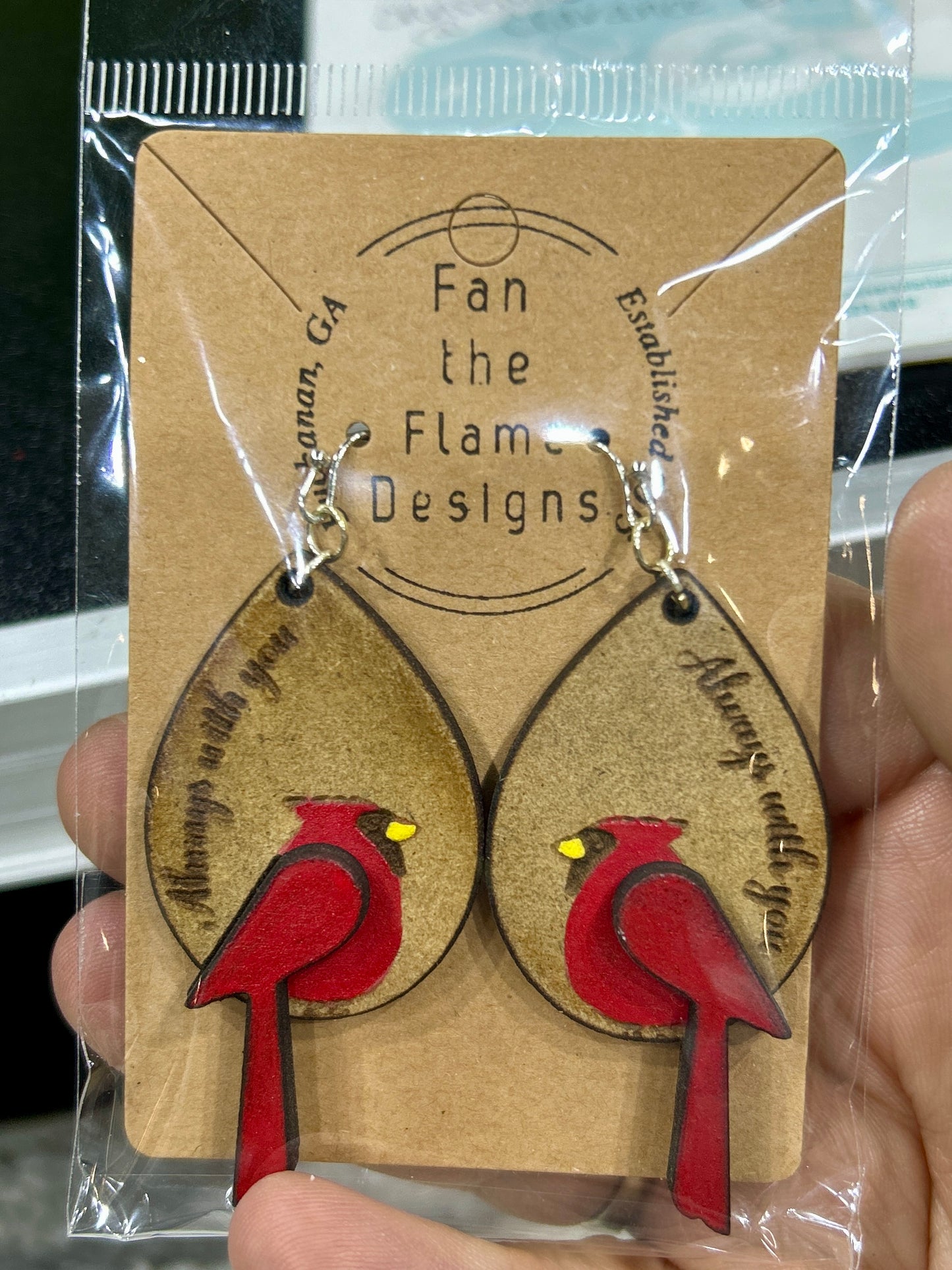 Always with you Handmade Dangle Earrings