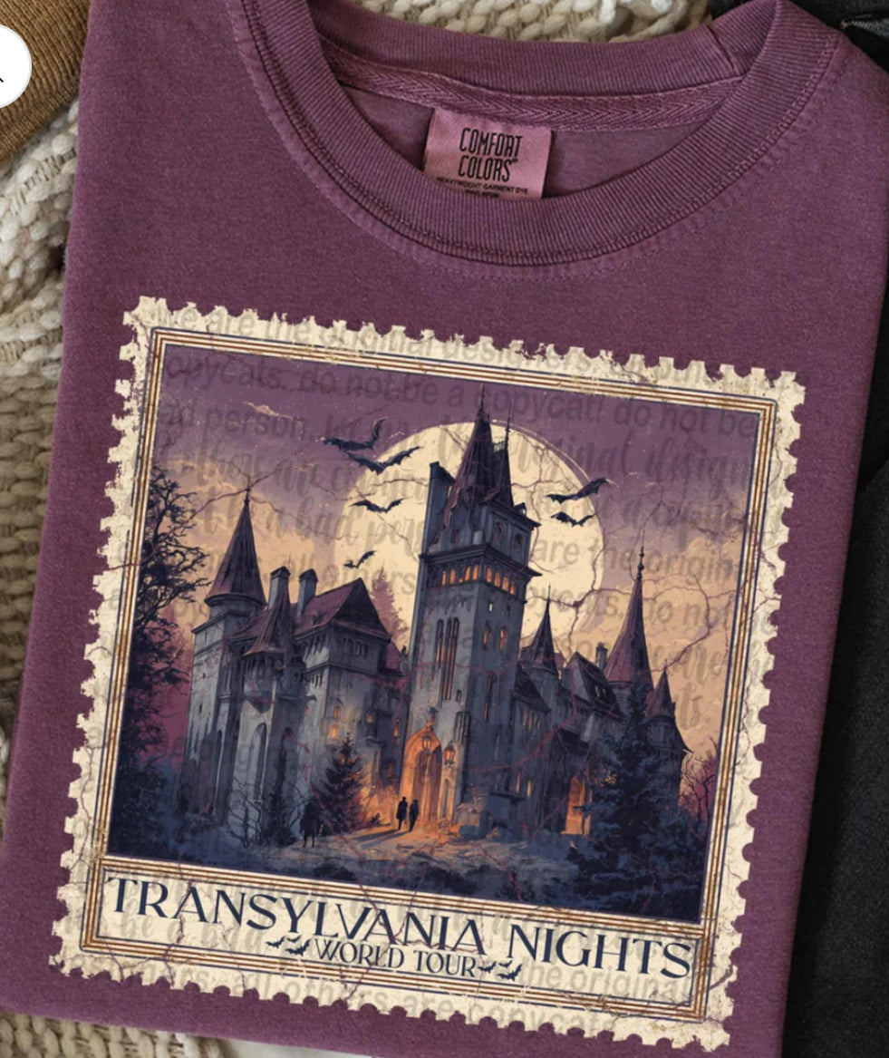 Transylvania stamp tee/sweatshirt