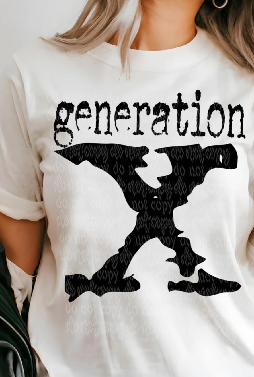 Generation x tee/sweatshirt